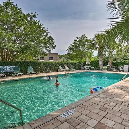 Palmetto Dunes Beach Villa With Resort Pool And Golf!